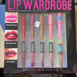 New Sealed! LA. Colors Lip Wardrobe Gloss & Matte Collection